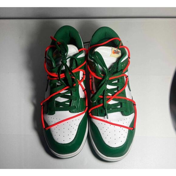 Off white dunk pine green size 11.5 main image 4
